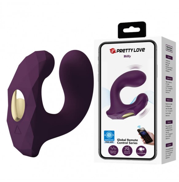 Pretty Love - Billy Invisible Wearable Vibrators (Smart APP Model - Chargeable) Pretty Love - Billy Invisible Wearable Vibrators (Smart APP Model - Chargeable)